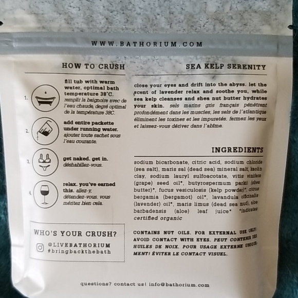 2 for 50 Bathorium Crush Bath Soak Set - Picture 5 of 6